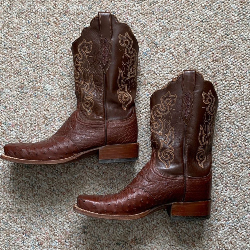 Lucchese Cowgirl Boots.  10